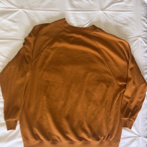 Rustic Yellow American Eagle Pullover Sweatshirt - Picture 2 of 2